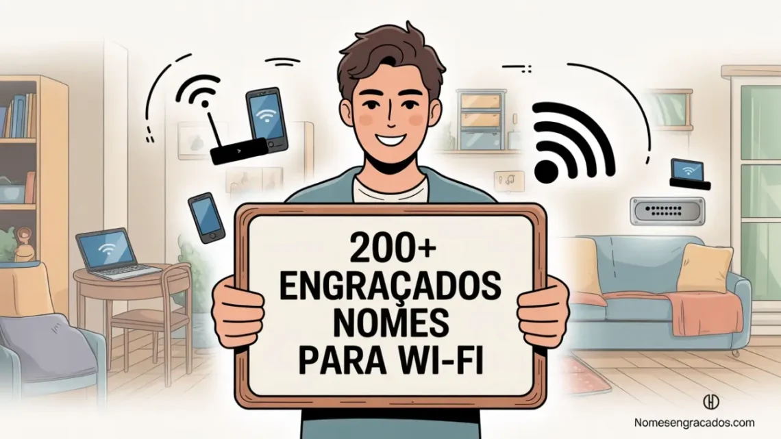 Nomes para Wi-Fi Engraçados