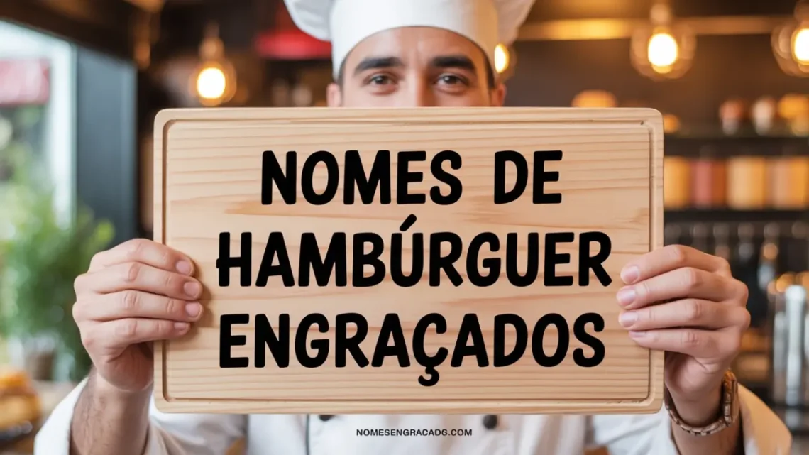 Nomes de Hambúrguer Engraçados
