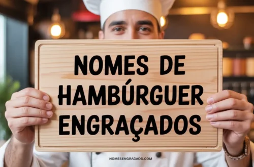 Nomes de Hambúrguer Engraçados
