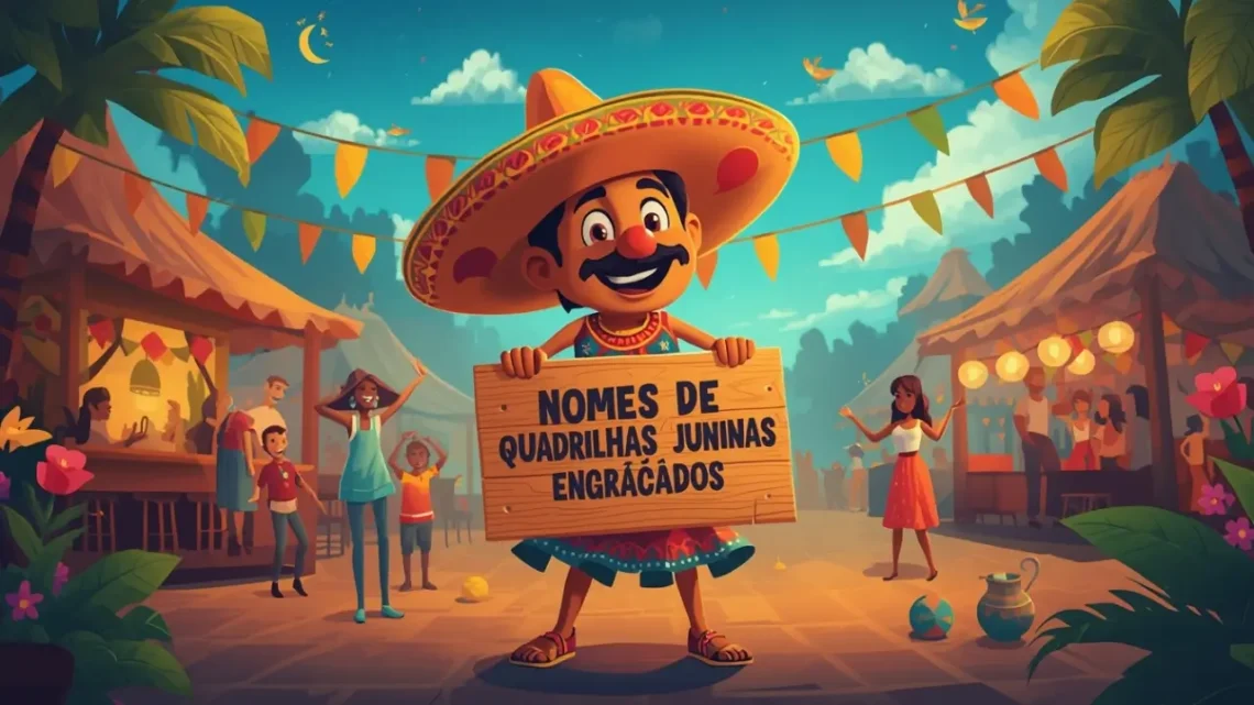 Nomes de Quadrilhas Juninas Engraçados
