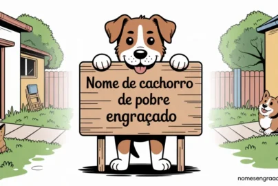 Nome de Cachorro de Pobre Engraçado