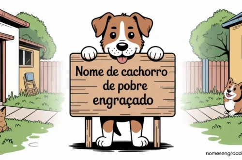 Nome de Cachorro de Pobre Engraçado