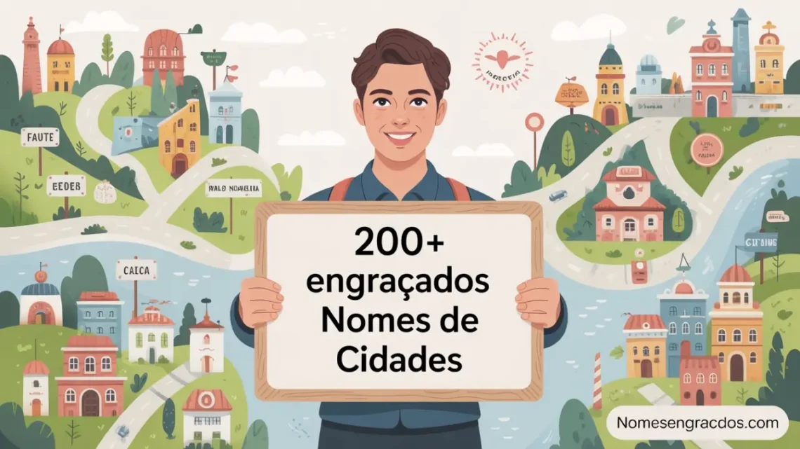 Nome De Cidades Engraçadas​