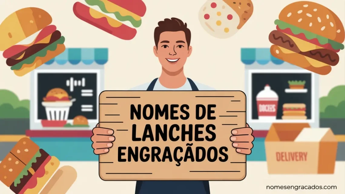 Nomes De Lanches Engraçado