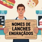 Nomes De Lanches Engraçado