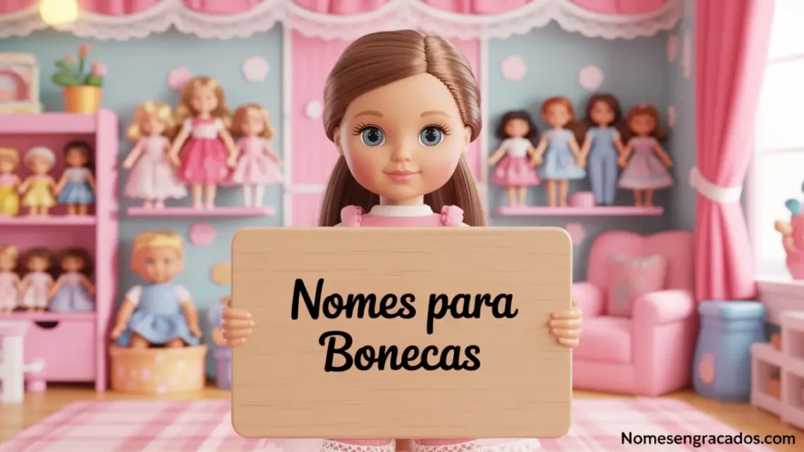 Nomes Engraçado para Boneca