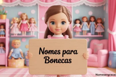 Nomes Engraçado para Boneca