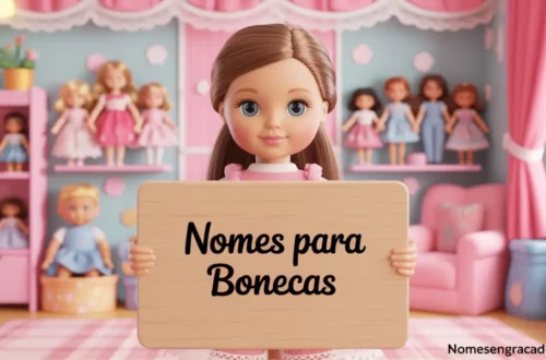 Nomes Engraçado para Boneca