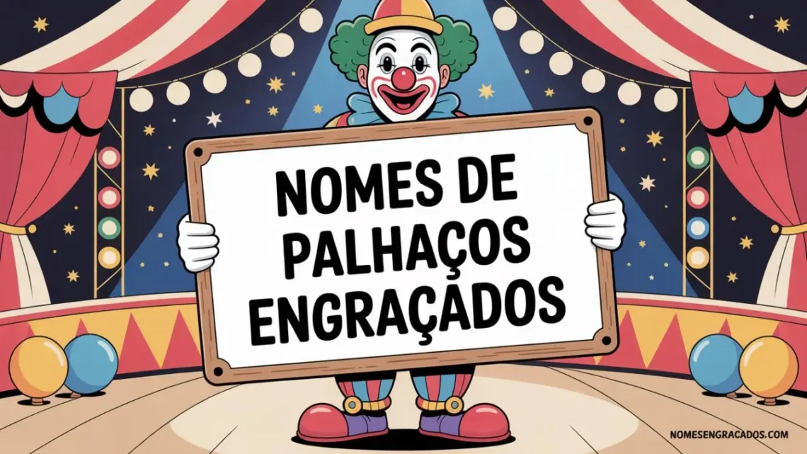 Nome de Palhaços Engraçados