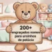 Nomes Engraçados Para Ursinhos De Pelúcia