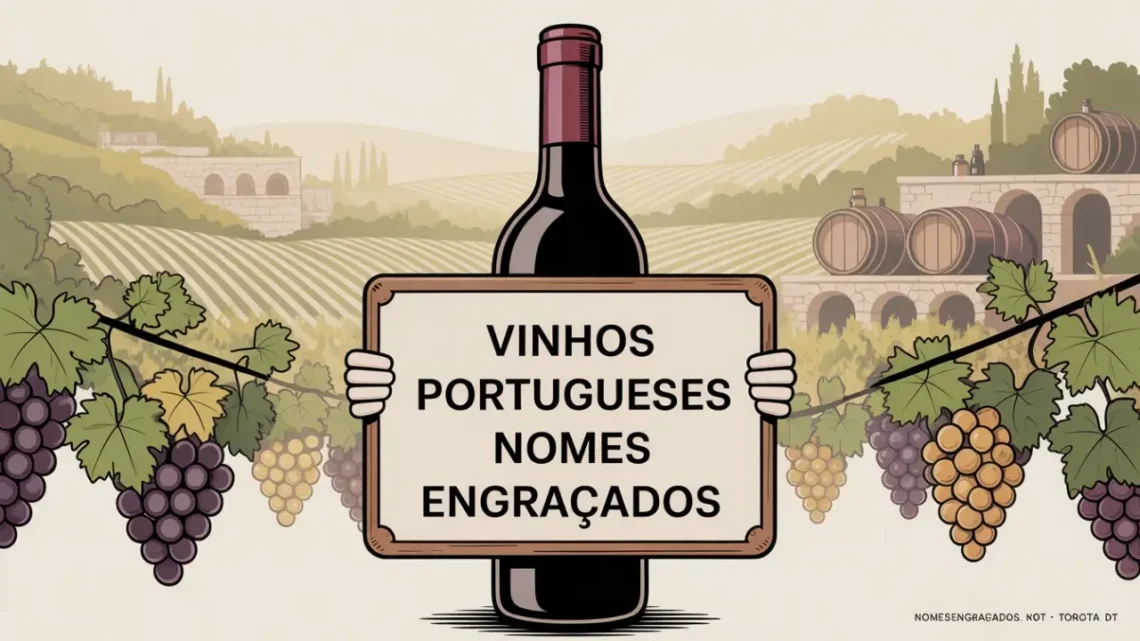 Vinhos Portugueses Nomes Engraçados