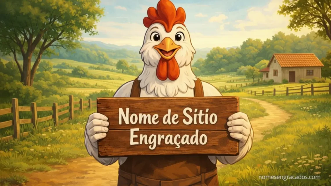 Nome de Sítio Engraçado