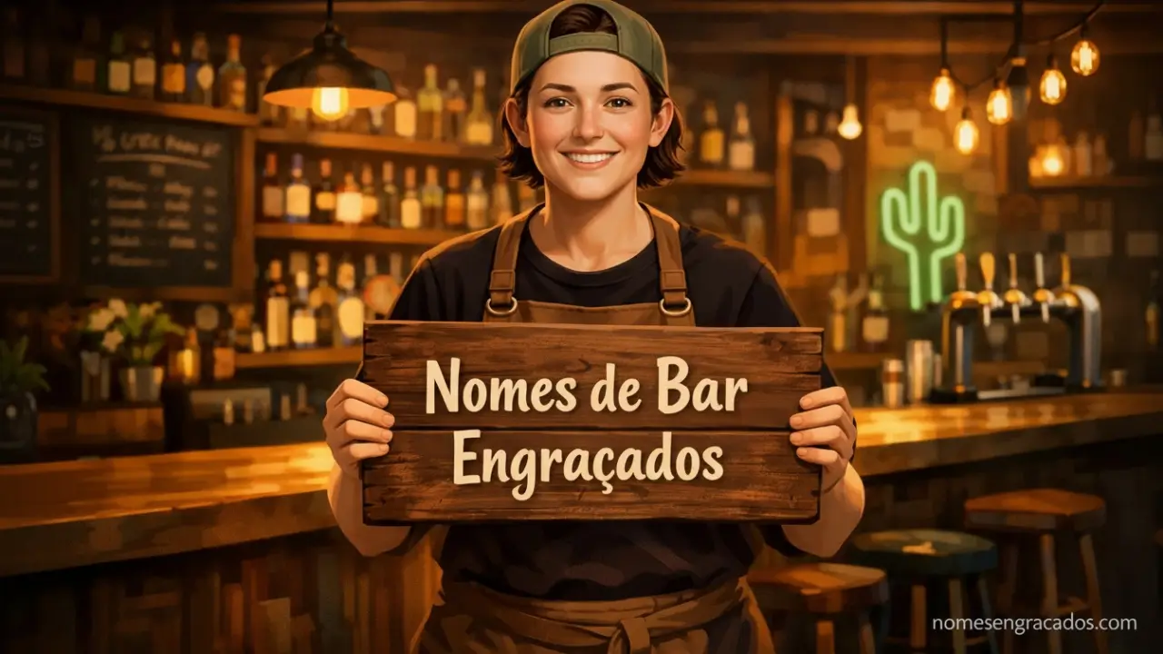 Nome de Bar Engraçado