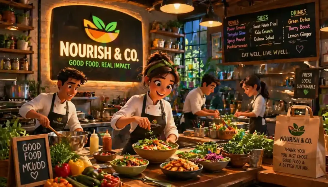 nomes criativos para empresas de alimentos